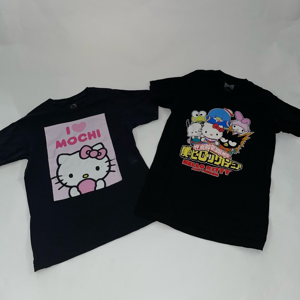Hello kitty + Sanrio and friends t shirts